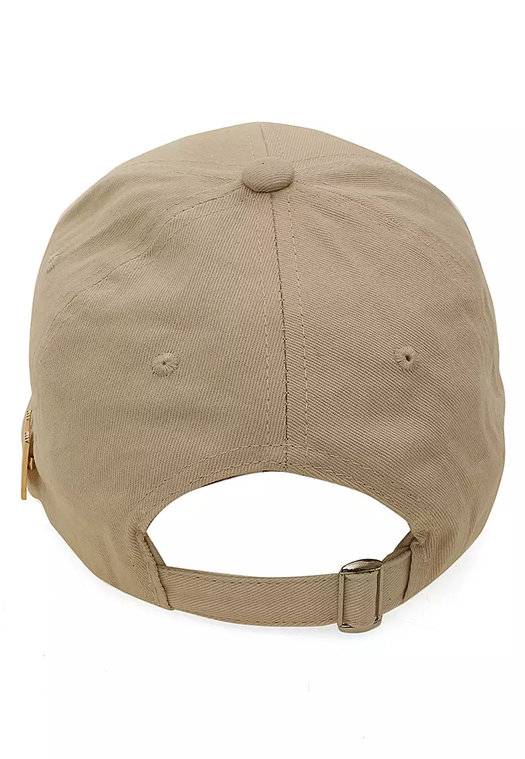 Drsh Topi Basebal Caps Casual Sporty Unisex Resizable Strap Material Cotton ORIGINAL - Khaki