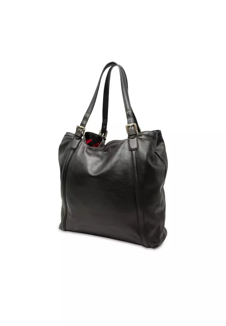 Pre-Loved Gucci Calfskin Britt Tote