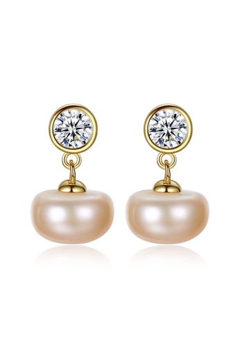 Fortress Hill pink Premium Pink Pearl Elegant Earring 1EF71AC4EF8A83GS_1