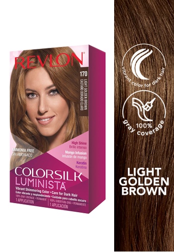 Revlon Colorsilk Luminista Permanent Hair Color Light Golden Brown 2022 Zalora Philippines - How To Make Light Golden Brown Paint Colors