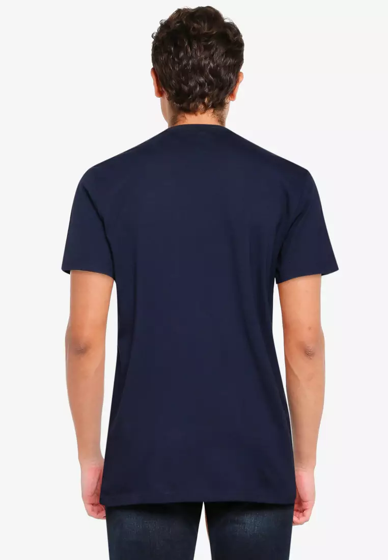 hollister navy t shirt