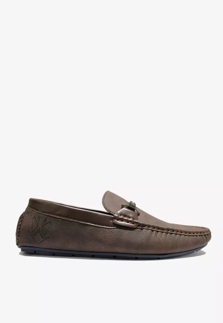 Buy Dr. Cardin Dr Cardin Men Faux Leather Slip On Moccasin Shoe