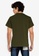 ZALORA BASICS green Front Flap Pocket T-Shirt F586BAA6F457D1GS_2