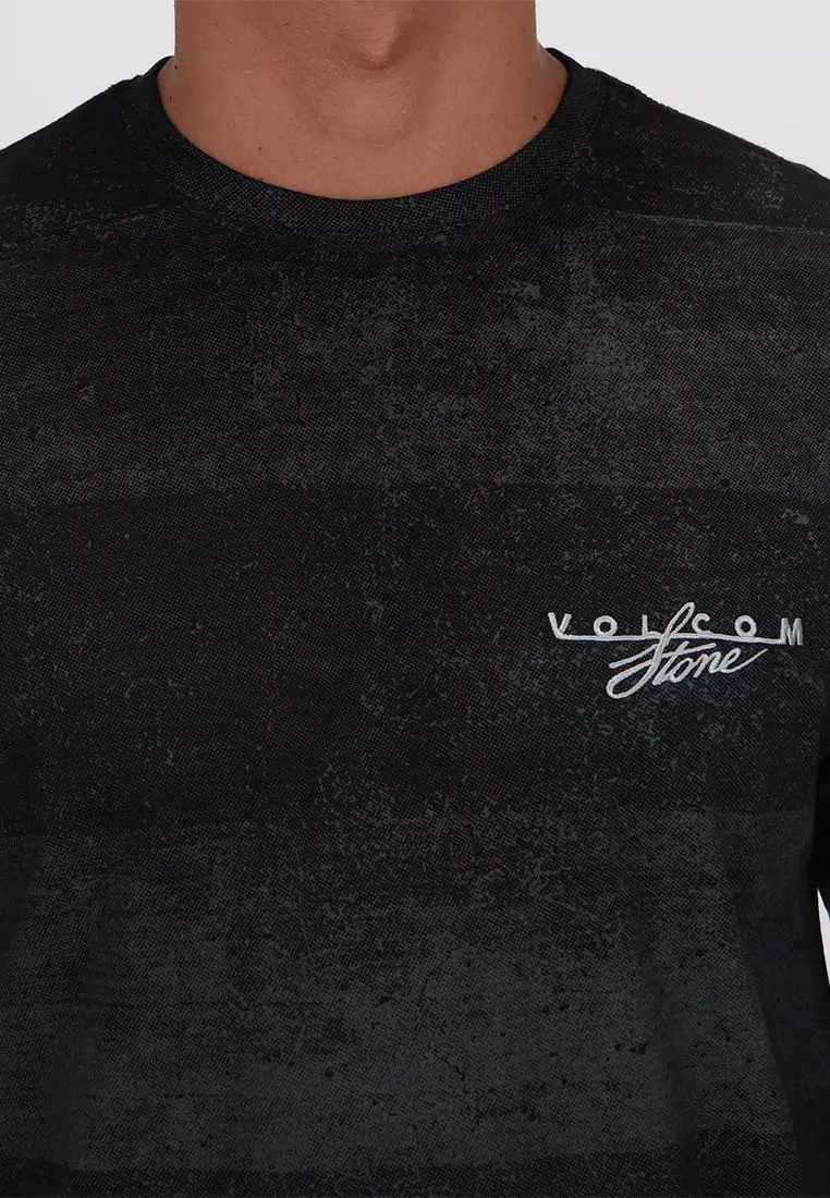 MCT AIR COOLED STRIPE SHORT SLEEVE TEE BLACK