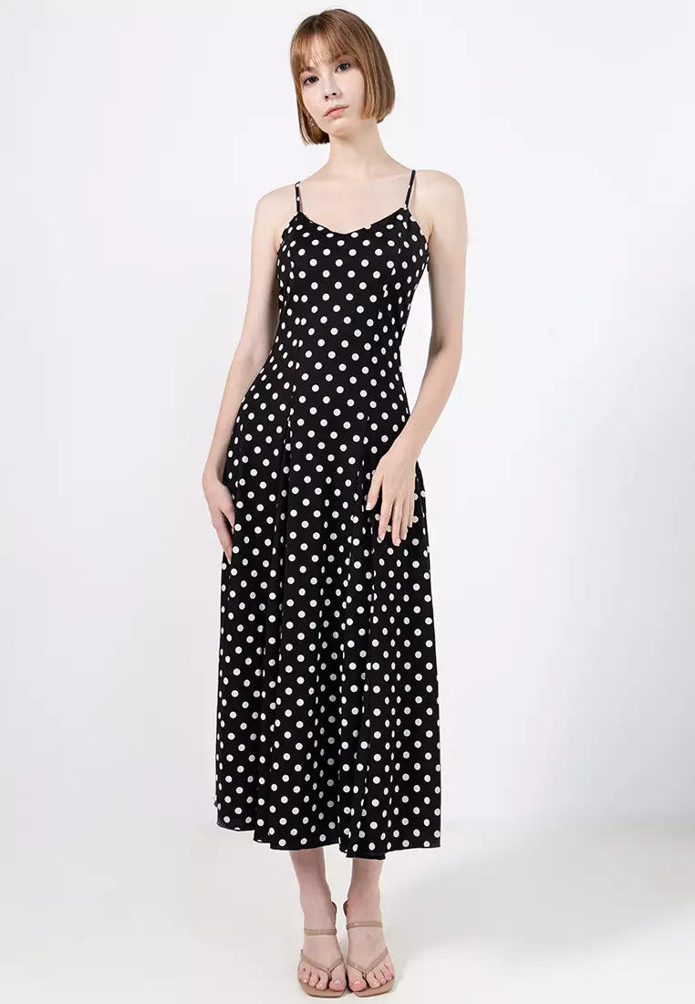 A-Line Dress With Godets