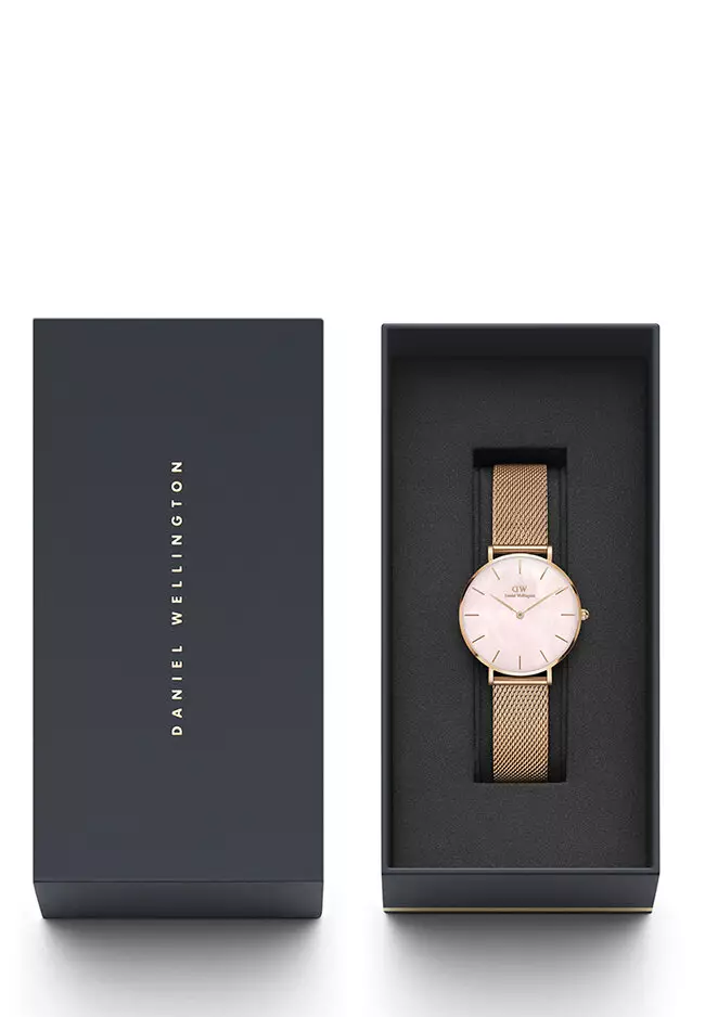 Petite 32mm Melrose Mother of Pearl Dial Watch Mesh strap Rose Gold 女錶 女士手錶 Watch for women 丹尼爾惠靈頓
