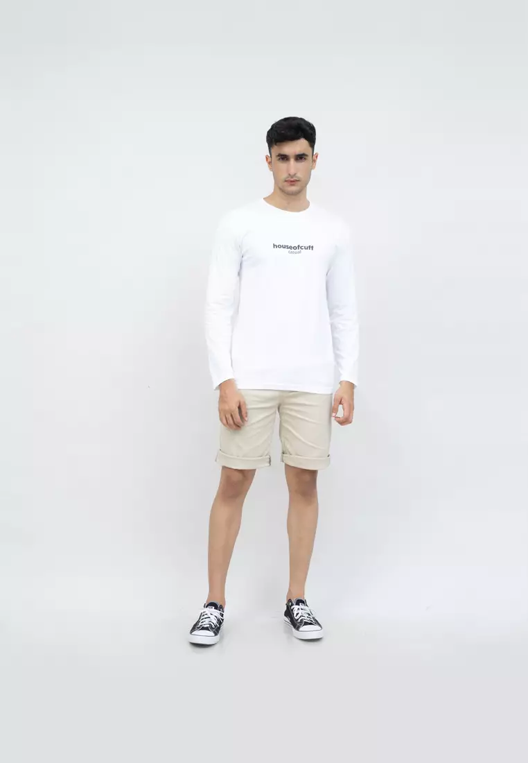 Kaos cotton combed lengan panjang pria unisex houseofcuff Tokyo Tiger