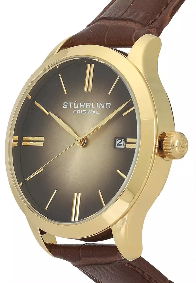 Stuhrling Original Leather Strap 4014 Watch 2024 Buy Stuhrling