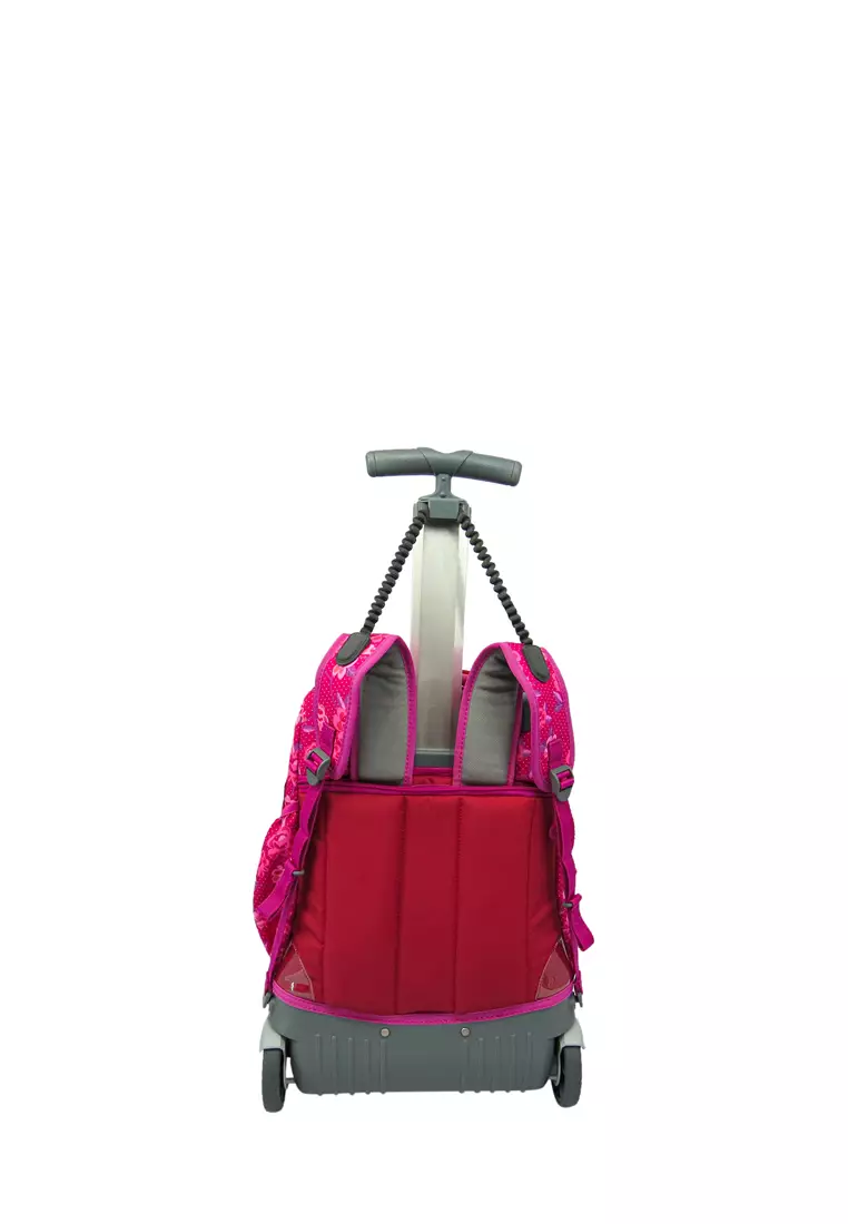 Stardust 2in1 Backpack and Trolley -  Pink Flower