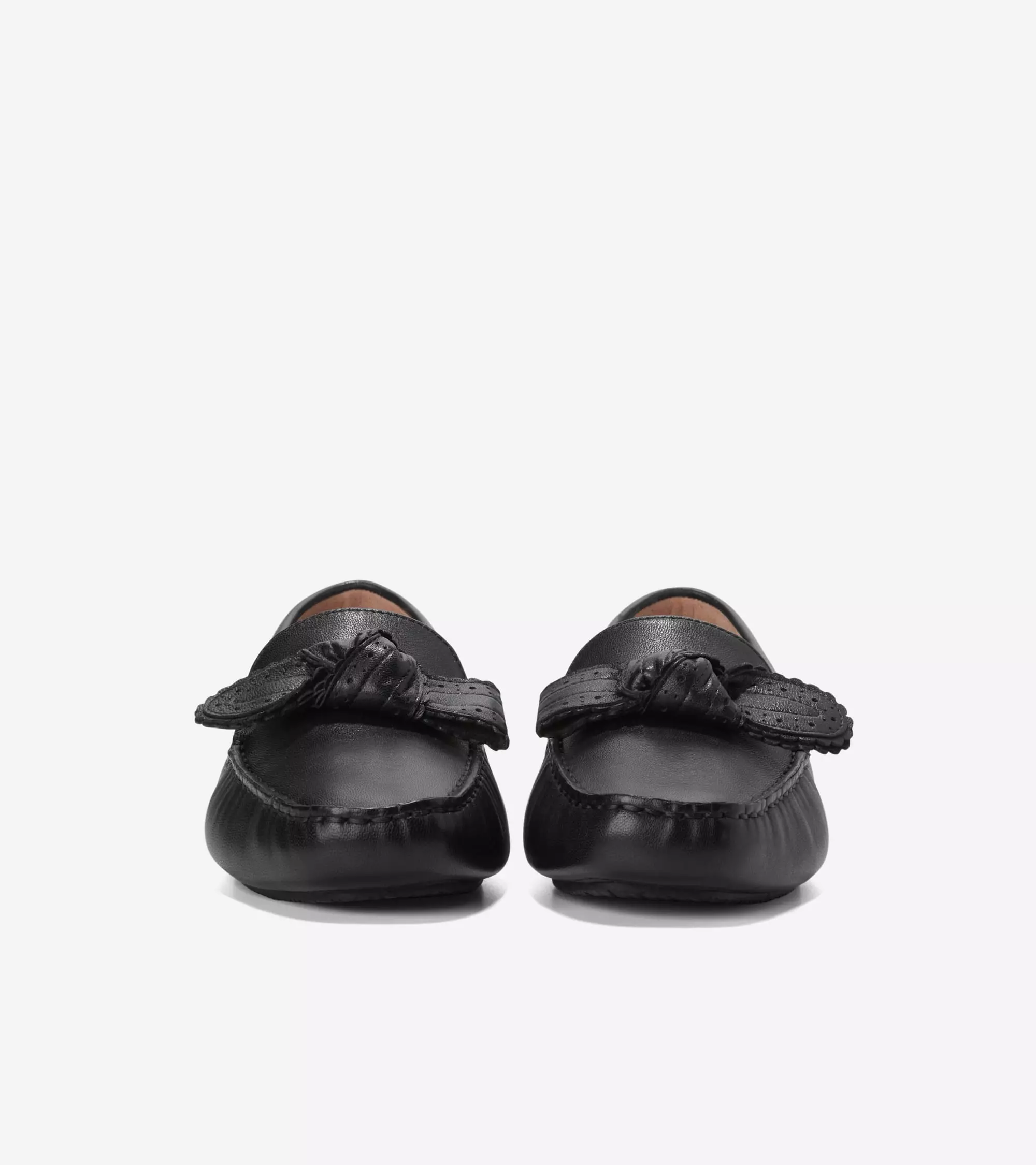 Cole Haan Woman Bellport Bow Driver - Sepatu Wanita (Hitam)