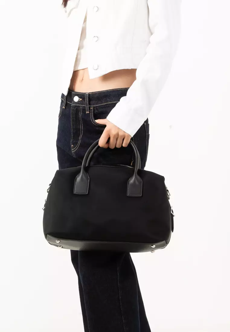 Premium Oxford Nylon Convertible Boston Bag