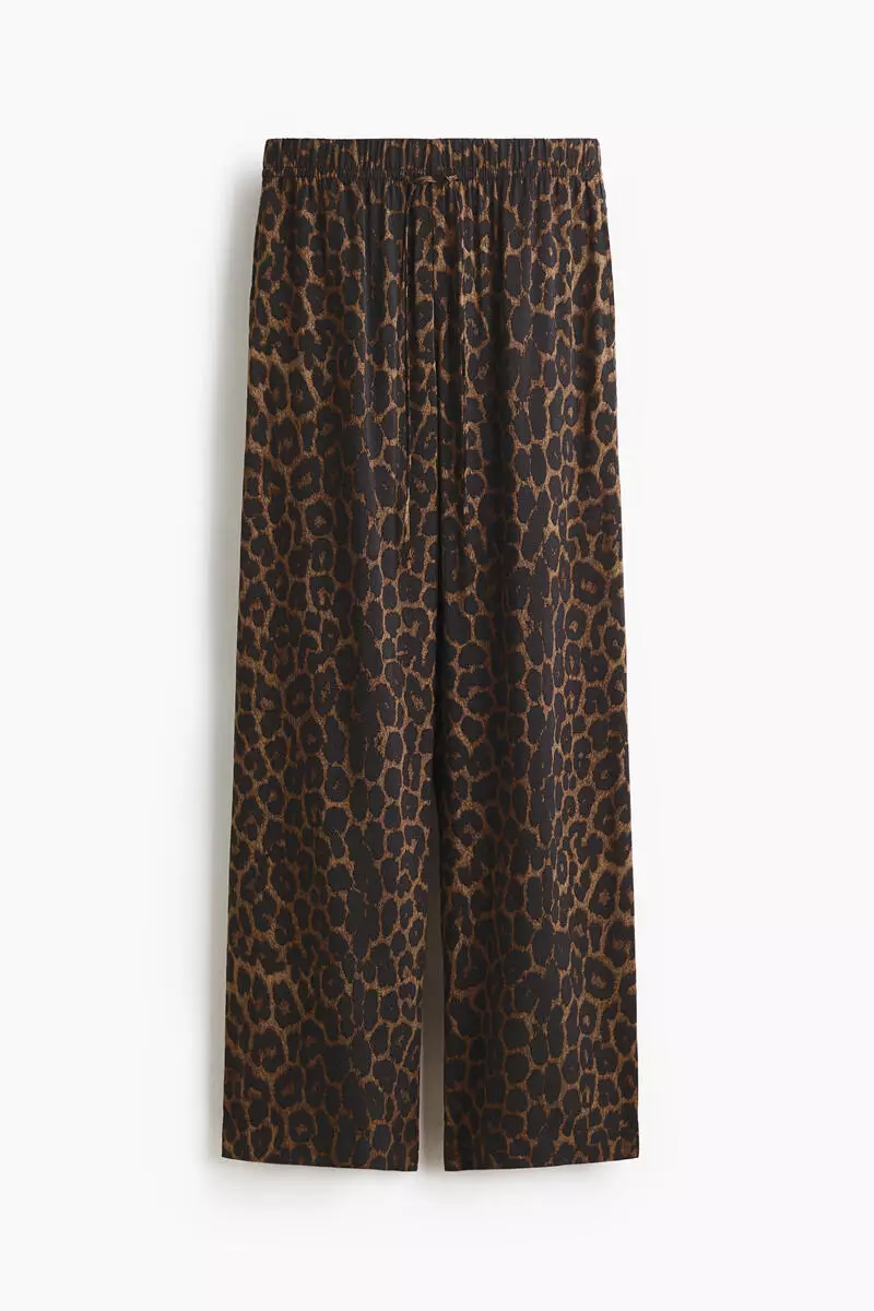 Wide pull-on trousers