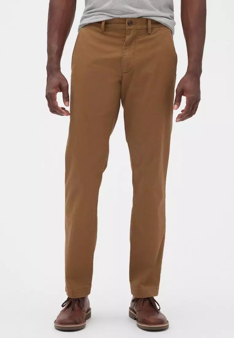 Buy GAP Essential Khakis in Straight Fit 2024 Online | ZALORA Philippines