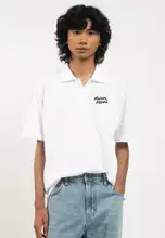 Buy Maison Kitsune Handwriting Comfort Polo Shirt 2026 Online | ZALORA
