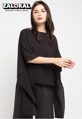 Jual Uptown Girl Kimono Sleeves Blouse Original Zalora Indonesia