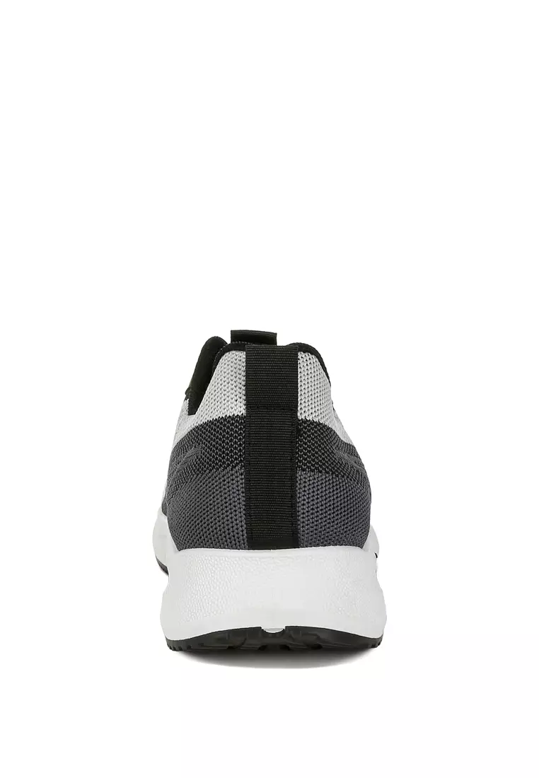 Sepatu Kets Pria Chunky Dual Tone Warna Hitam