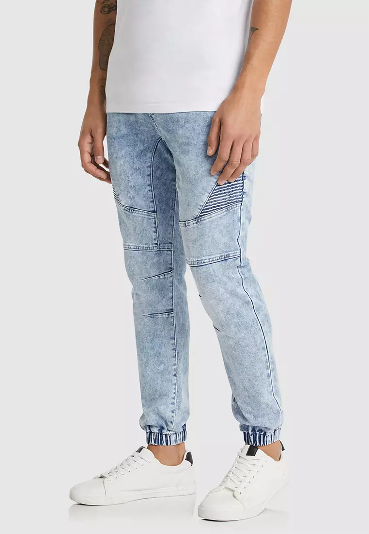 Onyx Denim Jogger