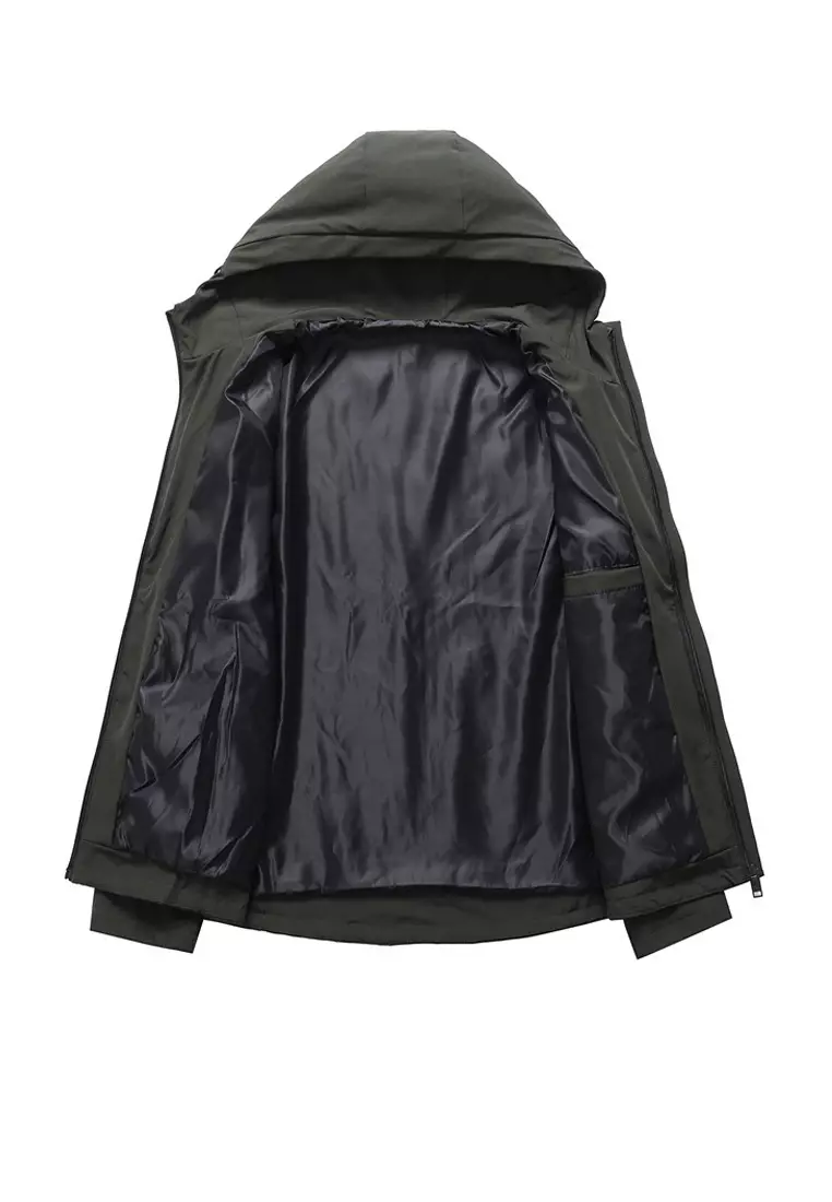 Thin Hooded Technical Jacket FX1902