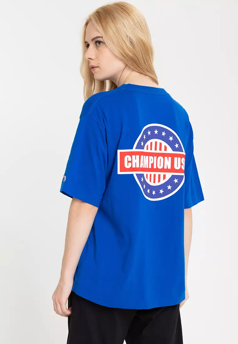 Champion shirt discount blue