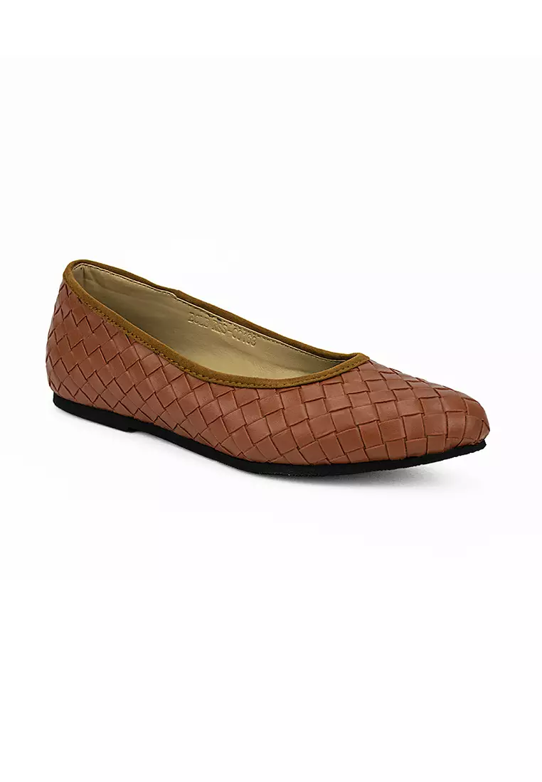 Discount on Cardam's Lifestyle  shoes - SKU: Eclb Rss 00163 Tan Flats