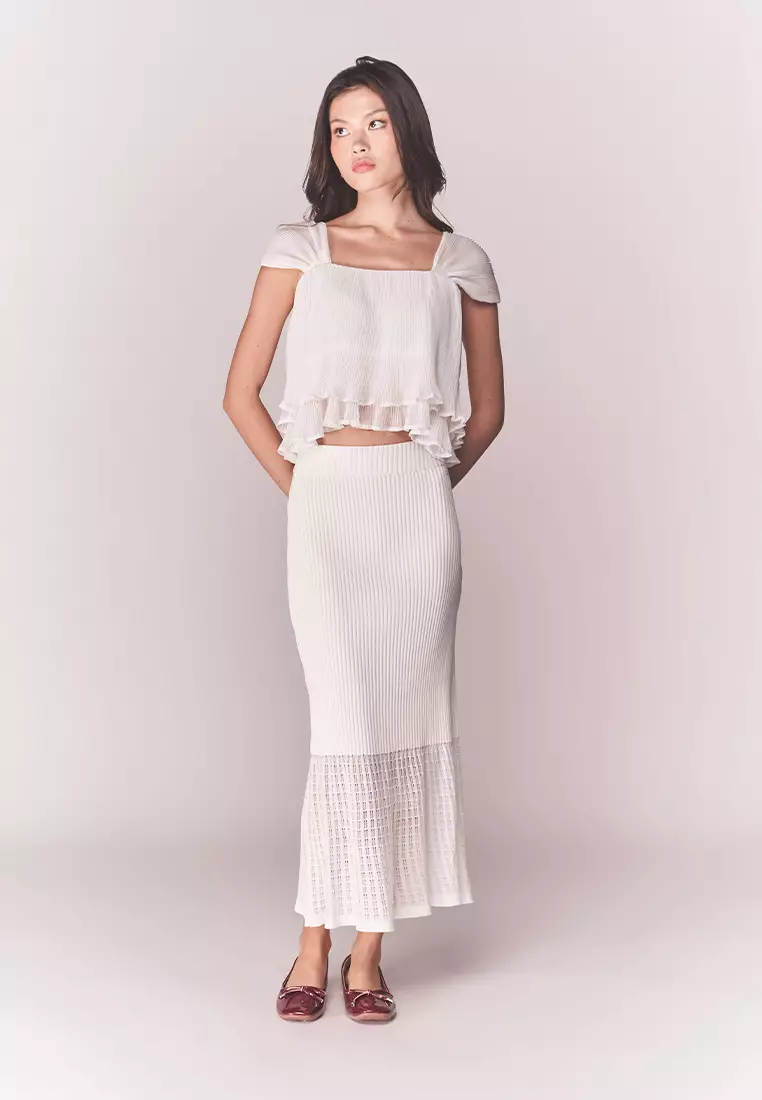White Code Certine Skirt