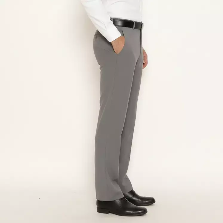 Lawell Celana Pria – PROM Series | Grey | Premium Stretch | Regular Fit Elegan