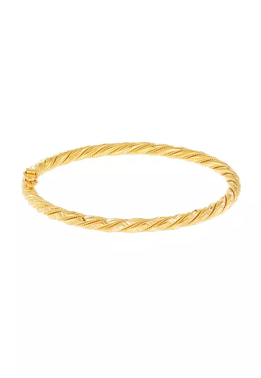 HABIB 916/22K Yellow Gold Bangle GB010