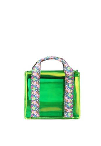 Jual Rokarola New Normal Tote Bag Transparent Hologram Green Original Zalora Indonesia