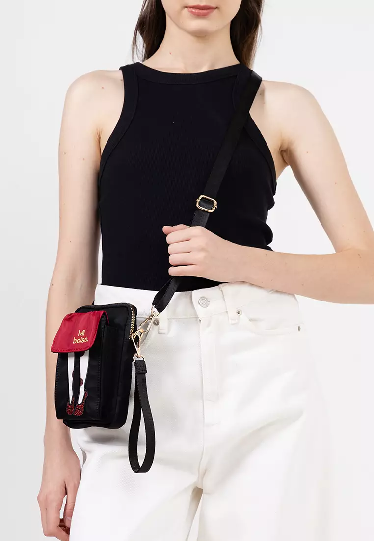 Embroidery Sling Pouch
