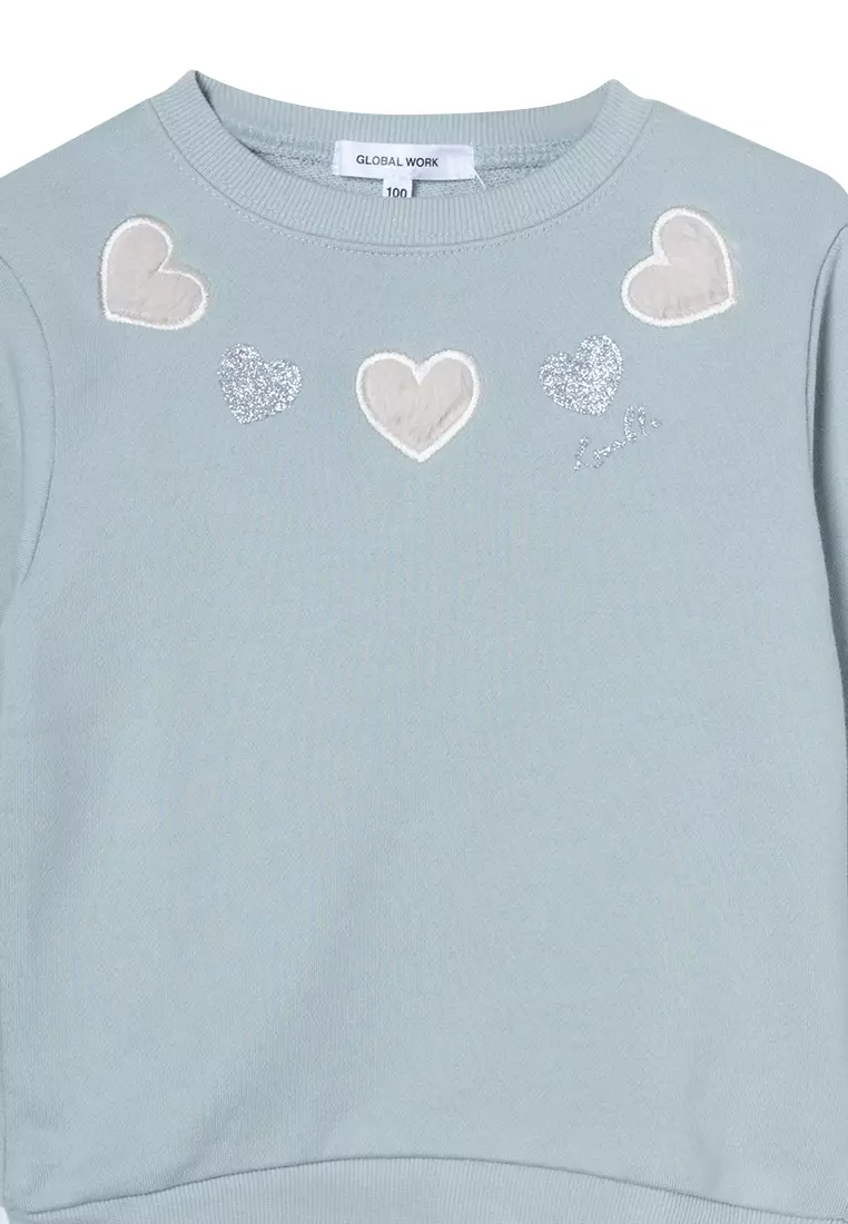 \u3010KIDS\u3011Graphic Print Sweatshirt