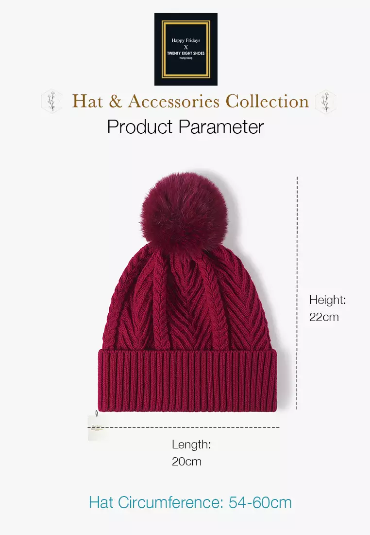 Extra Warm Inner Faux Woolen Knit Beanies JW MC-23B050