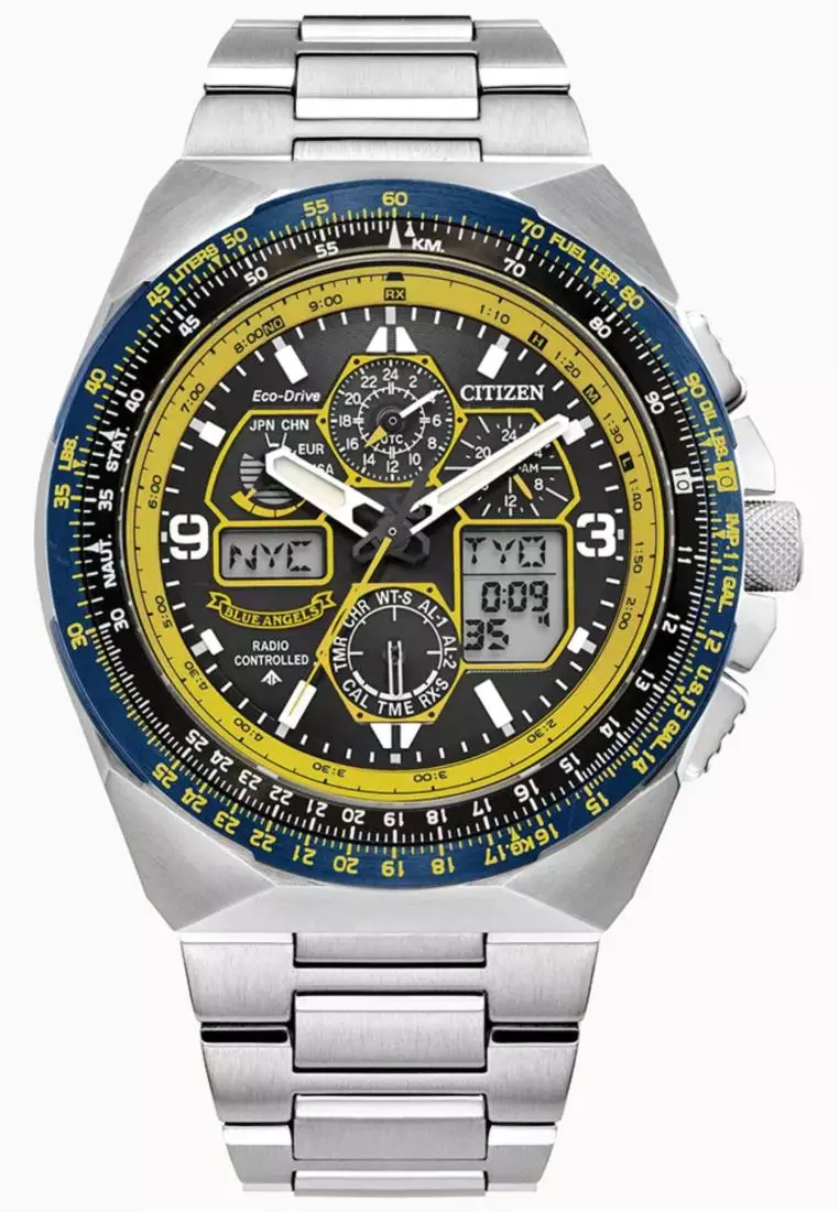 Buy Citizen Citizen Eco Drive Chronograph Stainless Steel Strap