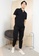 Calvin Klein black Move Zip Polo Shirt - Calvin Klein Jeans Apparel F2657AA47B80EFGS_3