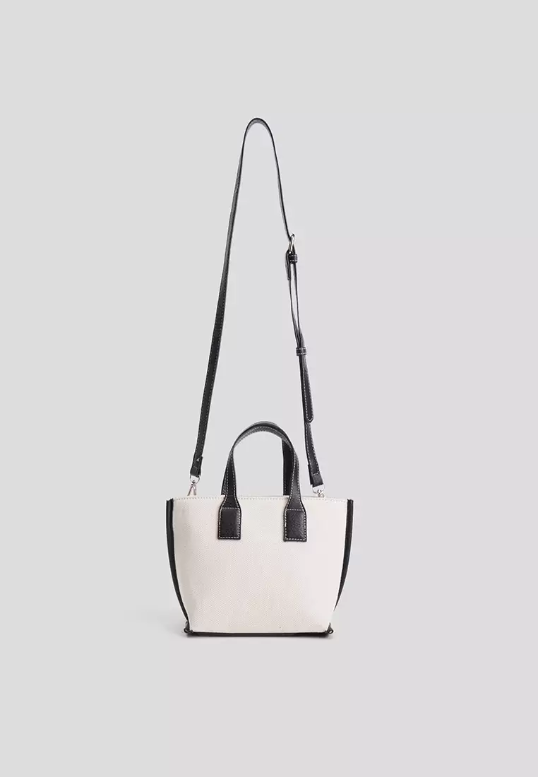 Top Handle Bag With Detachable Strap
