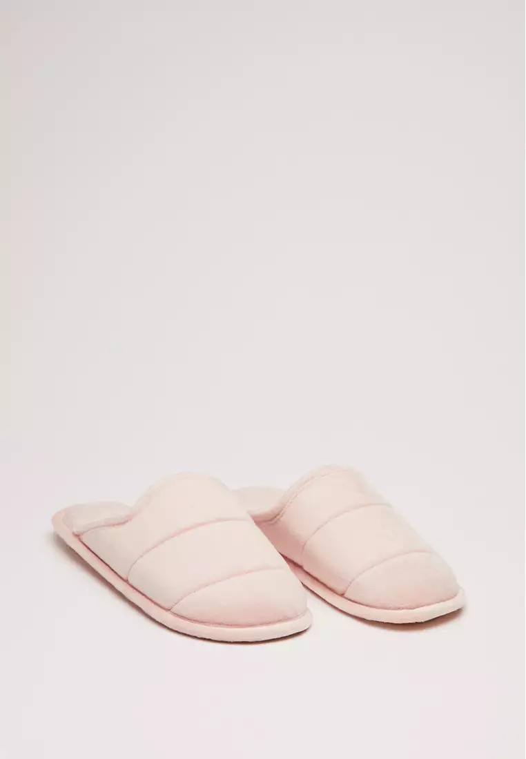 Discount on Women'secret  shoes - SKU: Pink Padded House Slippers