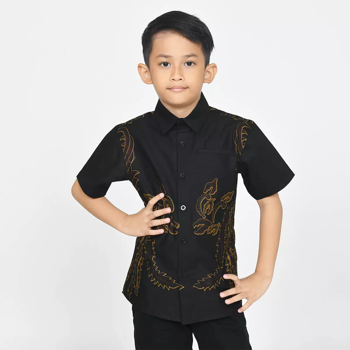 My Aksa Batik Anak Kemeja Pendek Arthur Arisha