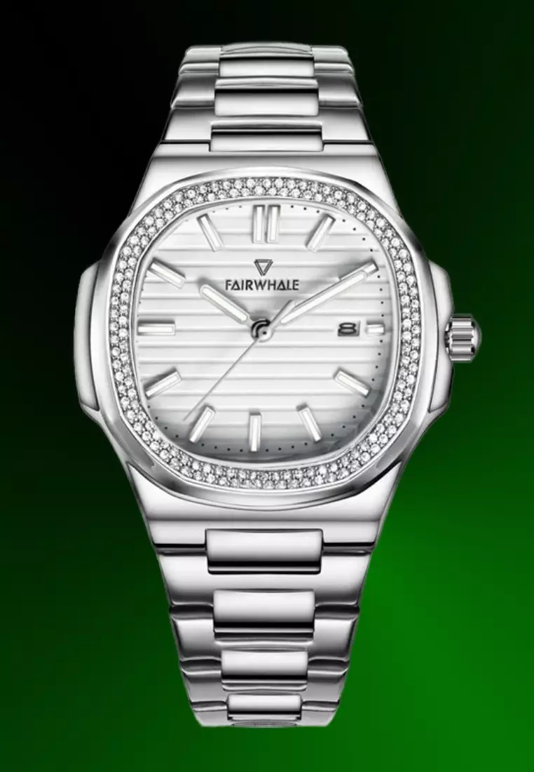 Unisex Quartz Watch, 39mm, Metal Bracelet