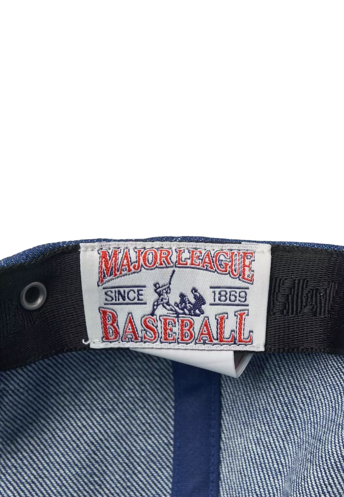 Jual MLB Korea Embo Logo Denim Structured Ball Cap - NY