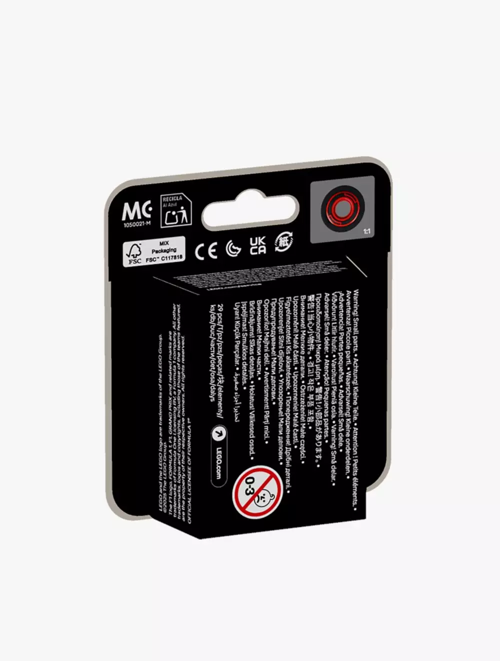 LEGO® Minifigures F1® Collectible Race Cars - 71049