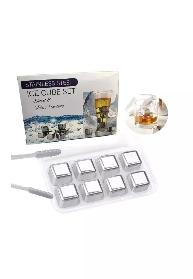 Buy DT Stainless Steel Ice Cube For Wine Or Juices 2024 Online | ZALORA ...