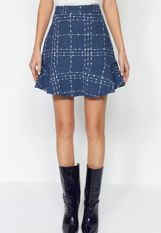 Tweed Mini Skirt