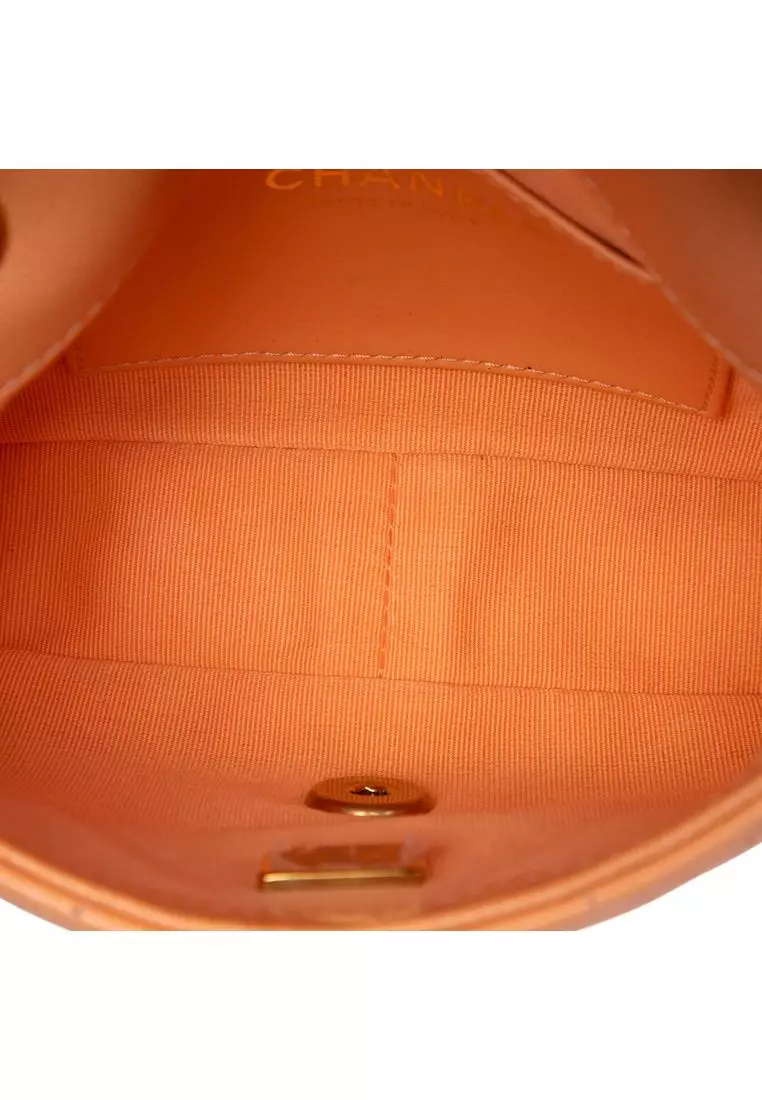 Pre-Loved Chanel Mini Cc Quilted Caviar Single Flap