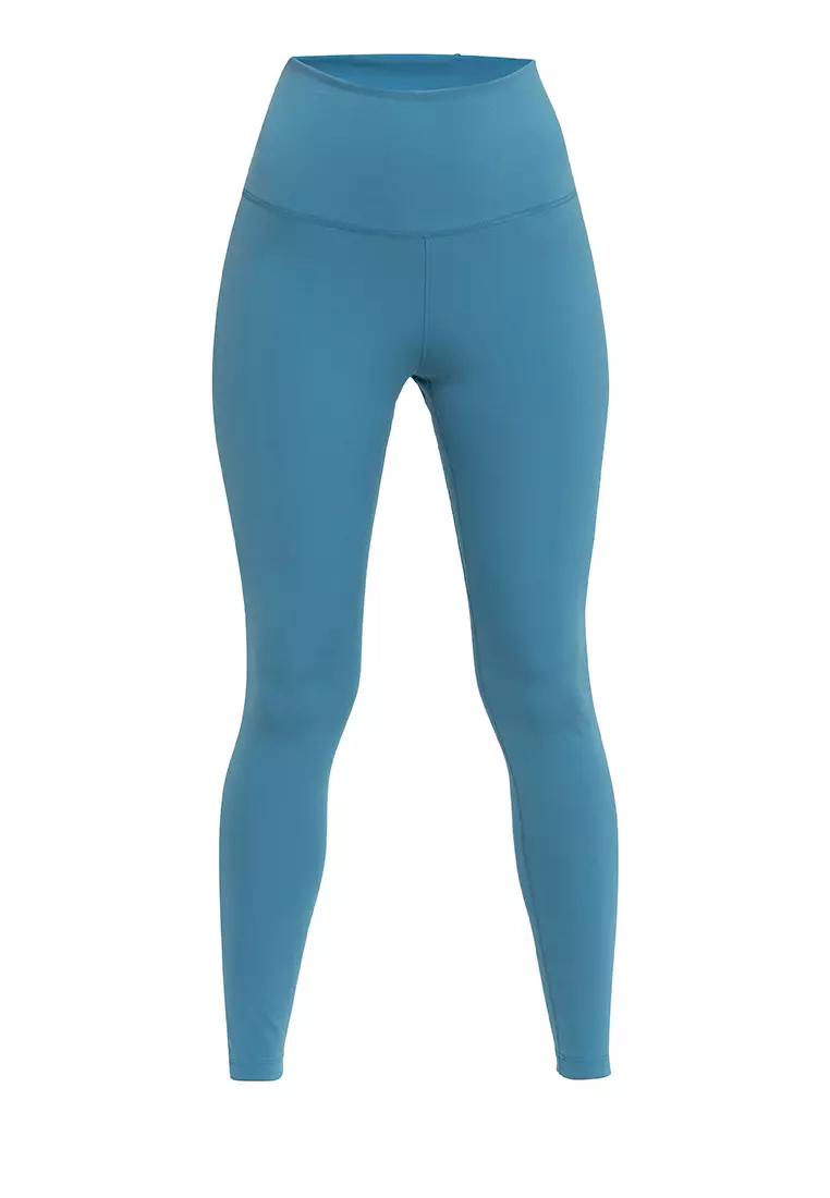 Yogalicious Solid Blue Yoga Pants Size S - 62% off