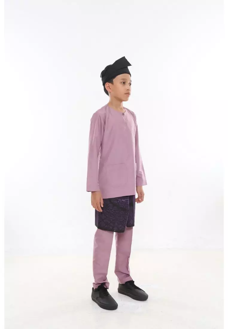 Baju Melayu Moden Teluk Belanga For Kids