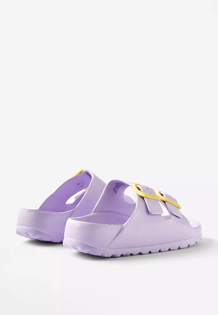 Twin Strap Slide Sandals