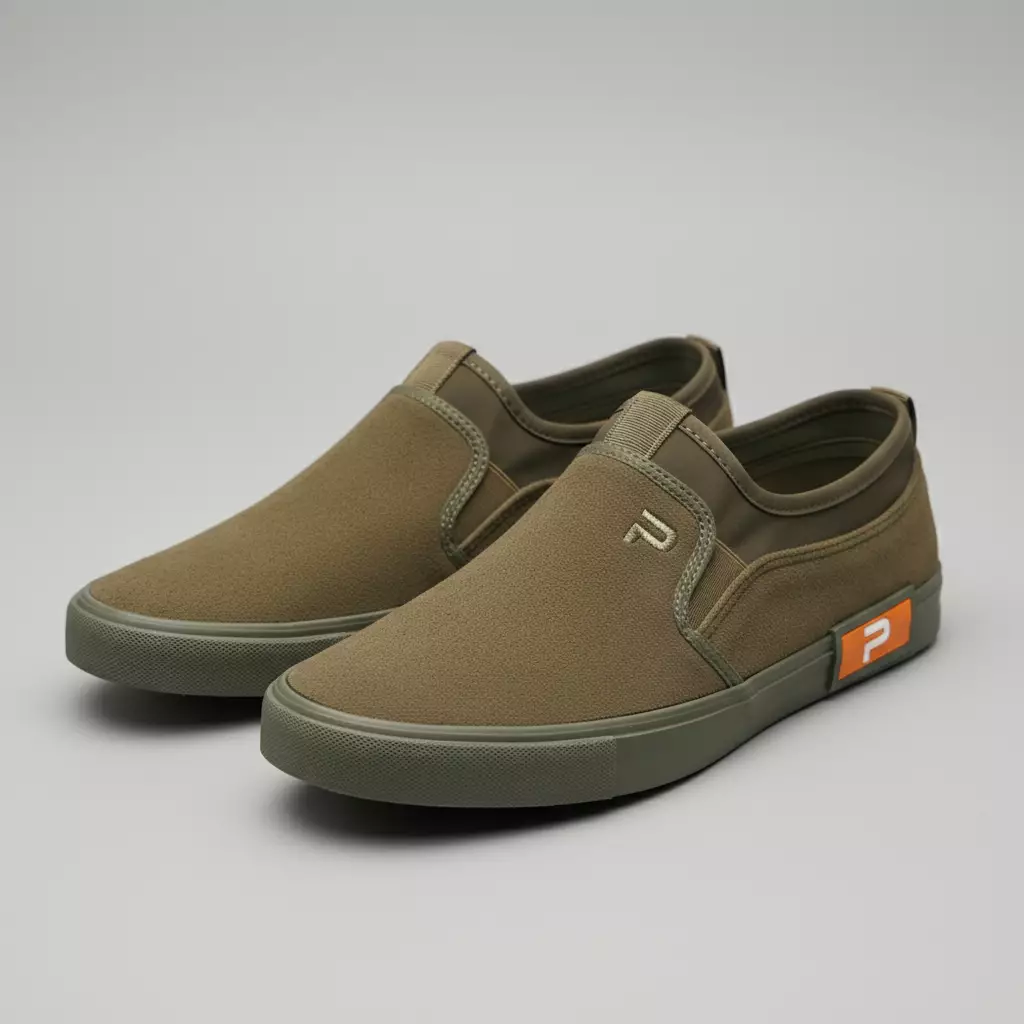Paulmay Sepatu Slipon Pria Wanita Kyoto - Army