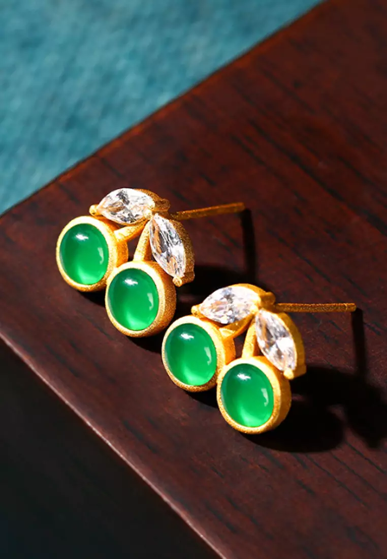 Cherry earring on sale