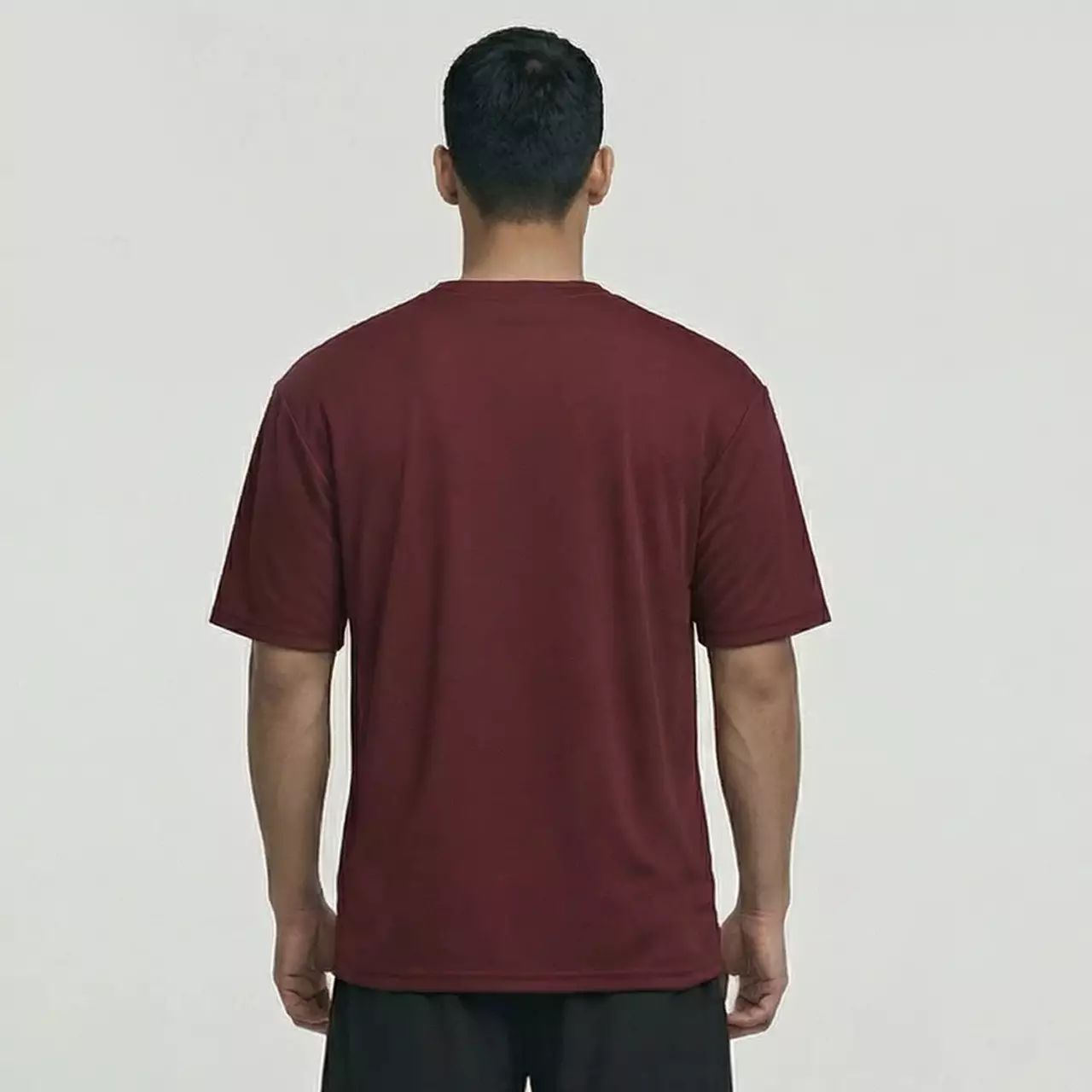THIRDDAY Kaos Oversize Gym Piped WaistArm Scubalux Merah Maroon MTZ42