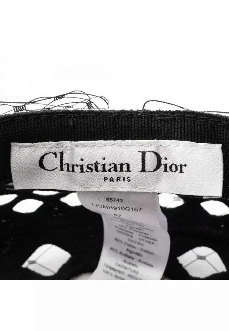 Christian Dior Pre-Loved Christian Dior DIOR ARTY Lace beret  display picture 3