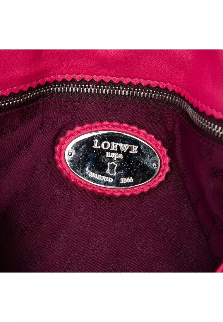 Pre-Loved Loewe Bicolor Nappa Flamenco Tassel 30 Crossbody